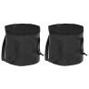 Baldes dobráveis 2 pcs 20 L PVC preto 1