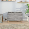 Mueble discos madera contrachapada gris sonoma 74.5x38x48 cm 3