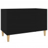 Mueble para discos madera contrachapada negro 74.5x38x48 cm 2