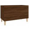 Mueble discos madera contrachapada roble marrón 74.5x38x48 cm 2