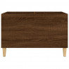 Mueble discos madera contrachapada roble marrón 74.5x38x48 cm 5
