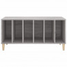 Mueble para discos madera contrachapada gris Sonoma 100x38x48cm 5