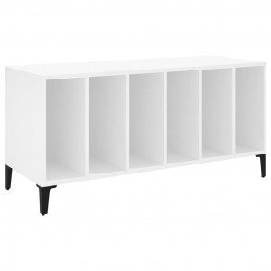 Armário para discos 100x38x48 cm derivados de madeira branco H