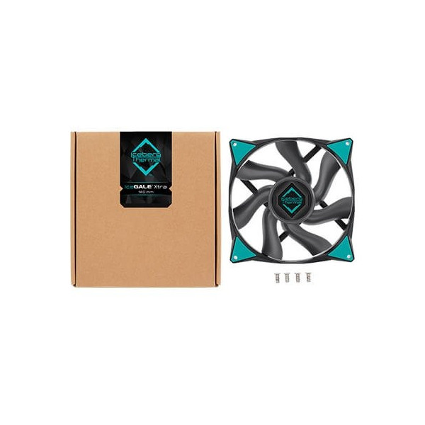 VENTILADOR 140X140 ICEBERG-THERMAL ICEGALE XTRA BLACK M 4