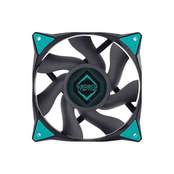 VENTILADOR 140X140 ICEBERG-THERMAL ICEGALE BLACK 2P M 2