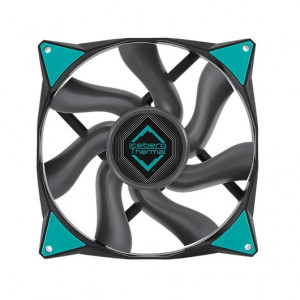 VENTILADOR 140X140 ICEBERG-THERMAL ICEGALE ARGB PRETO 2P H