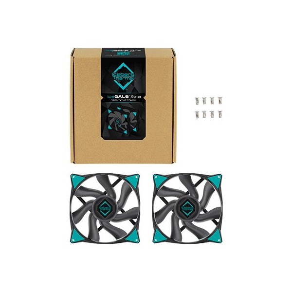 VENTILADOR 140X140 ICEBERG-THERMAL ICEGALE ARGB PRETO 2P M 5