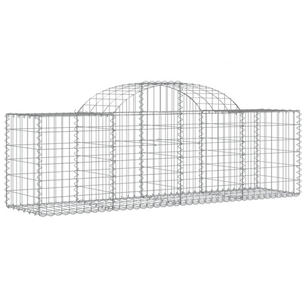 Cestos gabião arqueados 50pcs 200x50x60/80 cm ferro galvanizado M 3