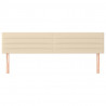 Cabeceros 2 unidades de tela color crema 90x5x78/88 cm 3