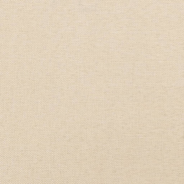 Cabeceira de cama 2 pcs tecido 90x5x78/88 cm creme M 7