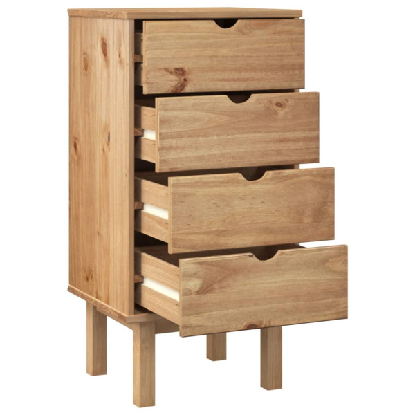 Cajonera OTTA madera maciza de pino 46x39.5x90 cm M 4