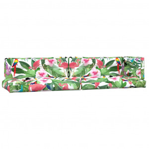 Almofadões p/ paletes 2 pcs tecido multicolor H