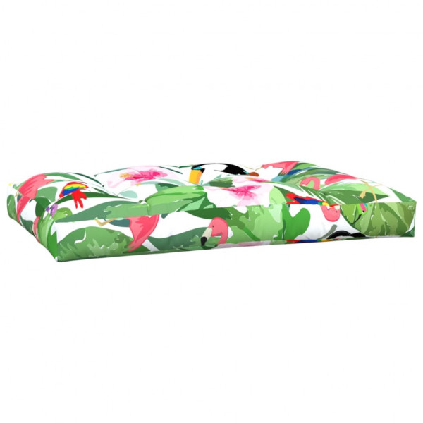 Cojines para palés 5 piezas tela multicolor M 5