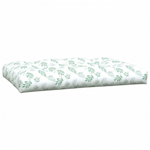 Almofadões p/ paletes 2 pcs tecido padrão de folhas M 5