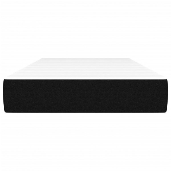 Colchão de molas ensacadas 90x190x20 cm tecido preto M 3