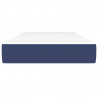 Colchão de molas ensacadas 90x190x20 cm tecido azul 3
