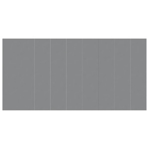 Tapiz de suelo piscina geotextil poliéster gris claro 999x500cm H