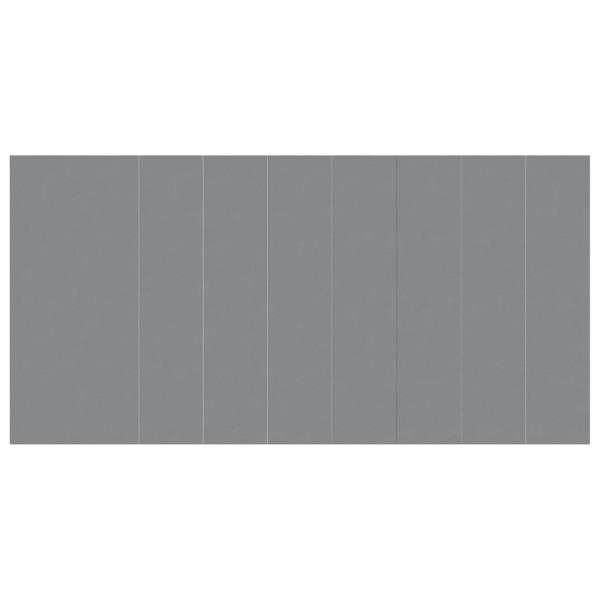 Tapiz de suelo piscina geotextil poliéster gris claro 999x500cm M 2