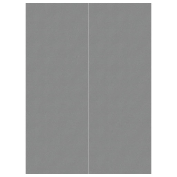 Pano para chão de piscinas 300x220 cm poliéster geotêxtil cinza M 2