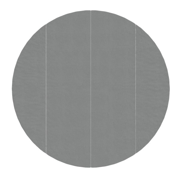 Tapiz de suelo piscina geotextil de poliéster gris claro Ø458cm M 2