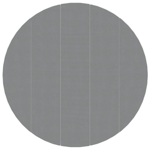 Tapiz de suelo piscina geotextil de poliéster gris claro Ø550cm M 2
