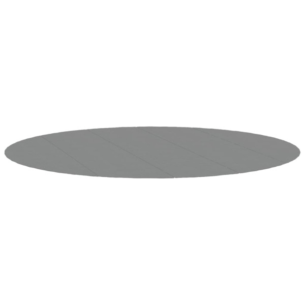 Pano para chão de piscinas Ø550 cm poliéster geotêxtil cinza M 3