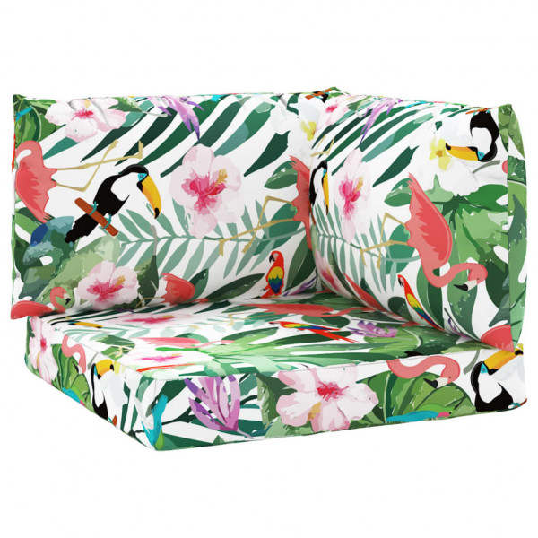 Cojines para palés 3 piezas tela Oxford multicolor M 2