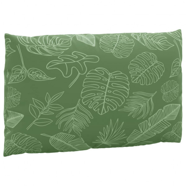 Cojines para palés 3 piezas tela Oxford estampado de hojas M 5