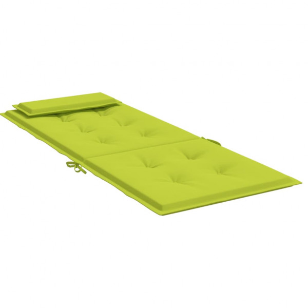 Almofadões p/ cadeira encosto alto 4 pcs oxford verde brilhante M 5