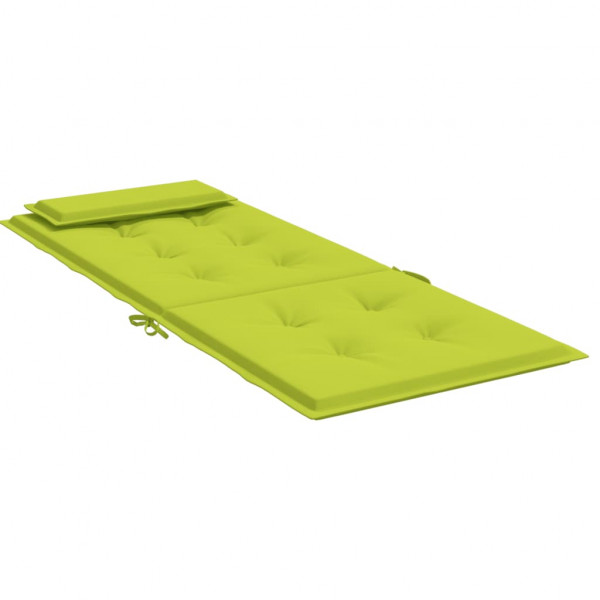 Almofadões p/ cadeira encosto alto 2 pcs oxford verde brilhante M 5