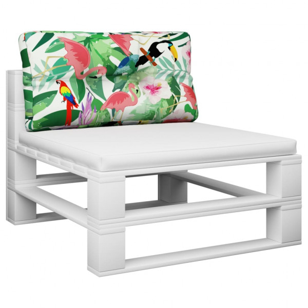 Almofadão para sofá de paletes 80x40x12 cm tecido multicolorido M 3