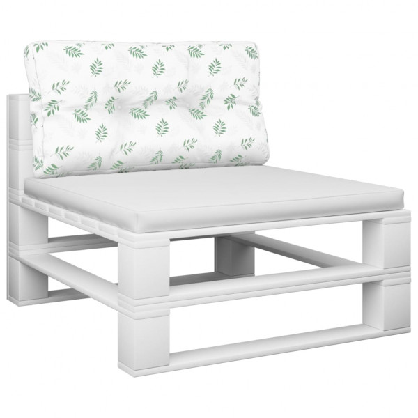 Caminhão para paletes de tecido estampado de folhas 80x40x12 cm M 3