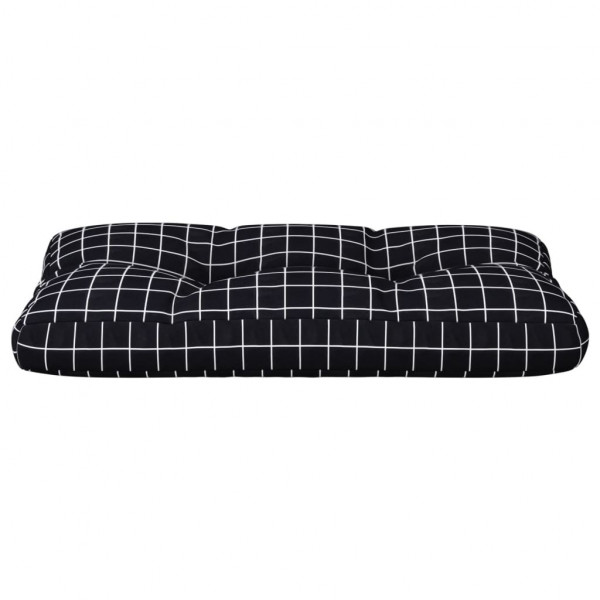 Cusco para paletes de tecido quadrado preto 80x40x12 cm M 5