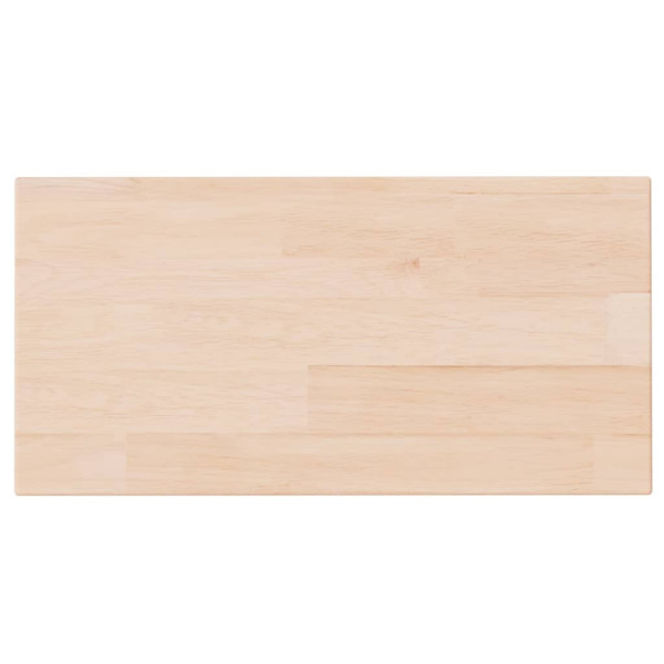 Tabla de estantería madera maciza roble sin tratar 40x20x1.5 cm M 2