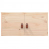 Armarios de pared 2 uds madera maciza de pino 60x30x30 cm 4