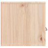 Armarios de pared 2 uds madera maciza de pino 60x30x30 cm 5