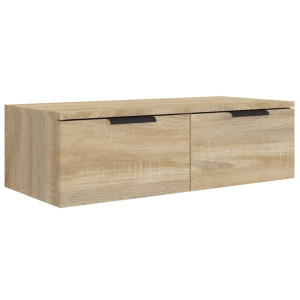 Armario de pared madera contrachapada roble Sonoma 68x30x20 cm H
