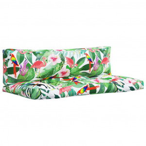 Almofadões p/ móveis de paletes 2 pcs tecido oxford multicor H