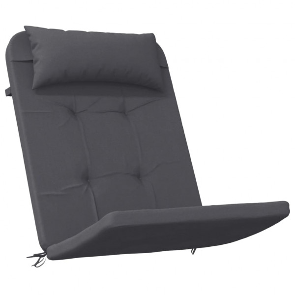 Cojines para silla Adirondack 2 uds tela Oxford gris antracita M 3