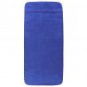 Toallas de playa 2 uds tela azul klein 400 g/m² 60x135 cm 4