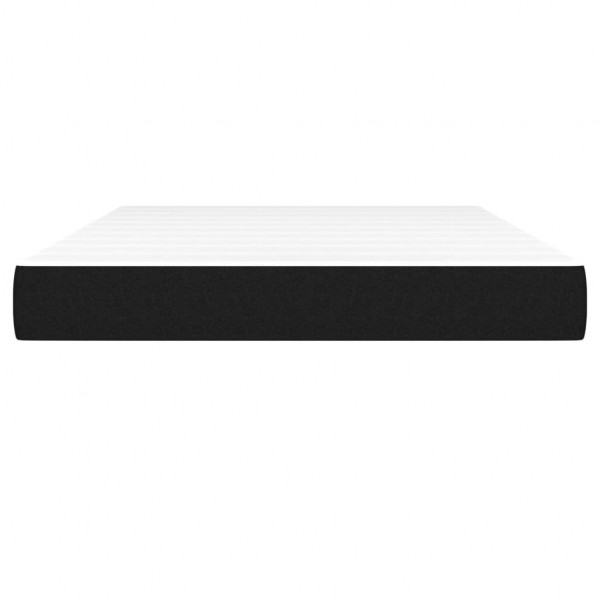 Colchón de muelles ensacados tela negro 140x190x20 cm M 3