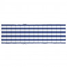 Almofadão p/ espreguiçadeira tecido oxford riscas azul/branco 5