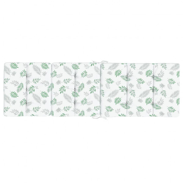 Almofadões p/ cadeira de terraço 2 pcs tecido oxford folhas M 5