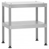 Mesa para forno defumador 40x28x44.5 cm aço galvanizado 1