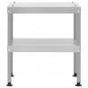 Mesa para horno ahumador acero galvanizado 40x28x44.5 cm 2