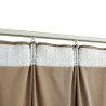 Cortinas opacas con ganchos 2 pzas terciopelo beige 140x175 cm 4