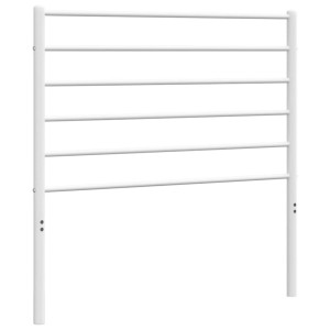 Cabeceira de cama 100 cm metal branco H