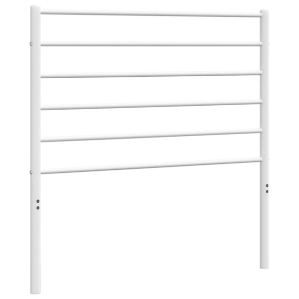 Cabeceira de cama 100 cm metal branco M 2