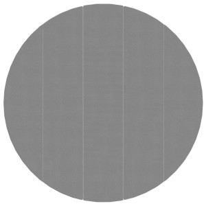 Pano para chão de piscinas Ø550 cm poliéster geotêxtil cinza H