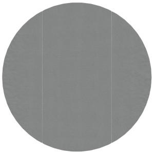 Tapiz de suelo piscina geotextil de poliéster gris claro Ø366cm H